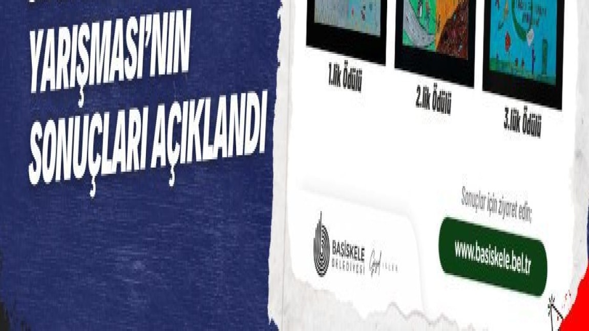 Başiskele Belediyesi Sıfır Atık Resim Yarışması’ndan İki Öğrencimize Ödül